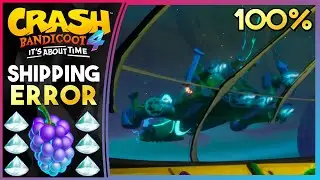 SHIPPING ERROR N.VERTED - HIDDEN GEM! ALL GEMS! - Crash Bandicoot 4: It's About Time 100%