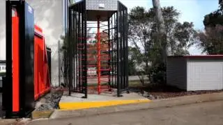 Ezi Security System Pedestrian Turnstile