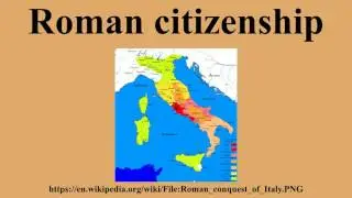 Roman citizenship