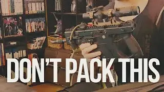What you SHOULD and SHOULDN'T bring to two-day airsoft game