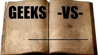 Geeks VS (Web Series Trailer)