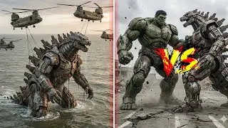 TRANSFORMERS GODZILLA - FULL Restoring (Godzilla VS Metal Hulk)