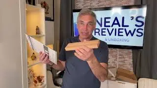 Wood Base Acrylic Sign Holder Review & Unboxing    4K