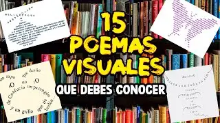 POEMAS VISUALES | Ejemplos de POESÍA VISUAL