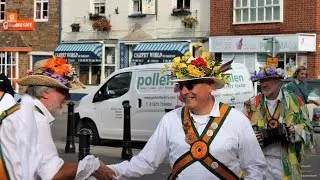 Rutland Morris Men Dancing Gaol Street Oakham Rutland