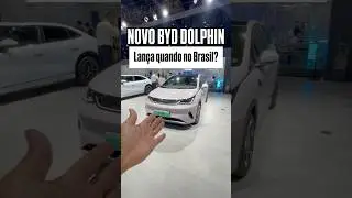 NOVO BYD DOLPHIN A CAMINHO DO BRASIL