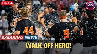 Gavin Turley Walk-Off! Oregon State Stuns Louisville in CWS Thriller । USA TODAY NEWS