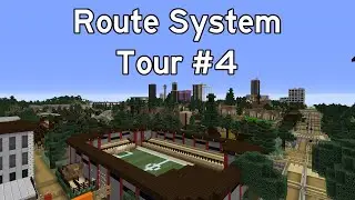 Minecraft Freeways: Route System Freeway Tour #4