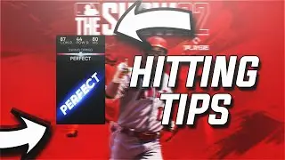 *INSANE* HITTING TIPS IN MLB 22!!! TIPS FROM TOP PLAYER IN MLB 22! TIPS SETTINGS AND METHODS