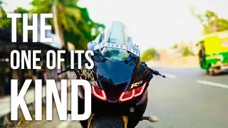 THE MIGHTY V3 | #Daytona Full system exhaust | #reaction #r15v3 #kolkata #bike #modified #yamahar15