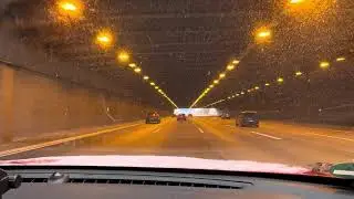 Live Snow Fall MG HS PHEV in Germany #mg #driving #germany #snowfall #frankfurt 
