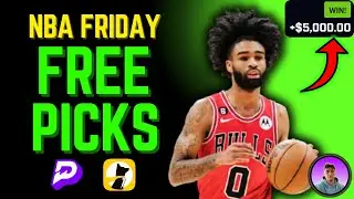 (5-0 SWEEP 🧹) NBA PRIZEPICKS FRIDAY | BEST PICKS BETS PROPS TODAY DECEMBER 19th #prizepicks #dfs