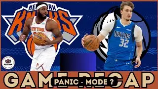 Knicks Lose AGAIN | Something is WRONG! | Mike Brown on HOT SEAT? | RECAP & REACTION SHOW 📱