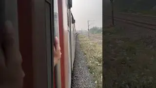 Curved Train View 🥰🥰#train #indianrailways #railway #shorts #trending