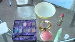 How To: Sanitize Your Makeup!! &hearts; Lipstick, eyeshadow, eyeliner, blush, lip gloss