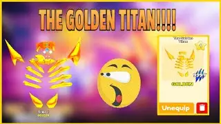 WE GOT THE GOLDEN TITAN!! BEST PET IN THE GAME AND SOO OP! Pet Swarm Simulator