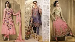 Beautiful Pakistani Eid Dresses For Girls 2017 - 2018