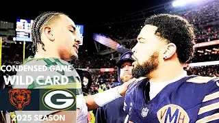 Bears vs Packers 2025 Wild Card Condensed Game | NFL Highlights