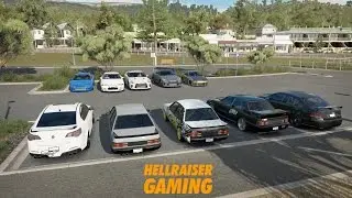 Forza Horizon 3 Australian Vs Japanese Car Show, Tune Battles, Street Races, Train Attack And More!