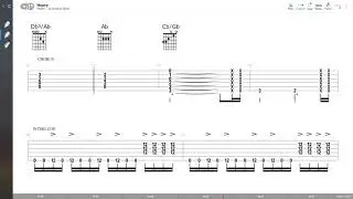 Collective Soul - Heavy (RYTHM GUITAR TAB PLAY ALONG)
