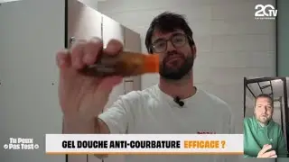 Avis 20 minutes TV !  Test : le gel douche anti courbature BlackBelt est il efficace ? 