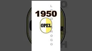 Эволюция логотипа Opel #opel #история #эволюция