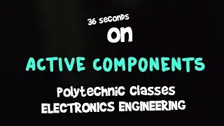 few seconds on 👉active components👈