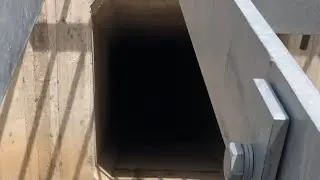 The one where we go into the tiny ahh storm drain thing