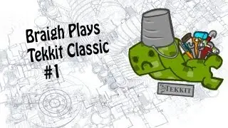 Tekkit Classic - Part 1 - Getting Wood (feat. WizardlySundew)