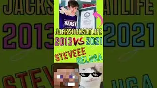 Steveee Vs JackSucksAtLife Vs Beluga Subcount Race gas gas gas meme #shorts #gasgasmeme #steveee