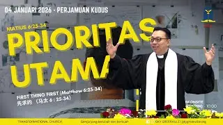 Prioritas Utama - Pdt. Riko Tan