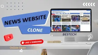 News Website | MERN | Clone React JS | Final Year Project | Bestech