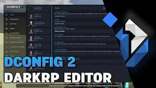 DConfig 2 &mdash; новейший и самый продвинутый игровой редактор DarkRP