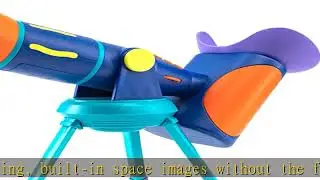 GeoSafari Jr. Talking Telescope STEM Toy, Preschool Science, Gift For Boys & Girls Ages 4+