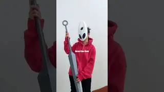 Простая идея костюма на Хэллоуин! Маска шершня от Silksong 🎃 #holowknight #3dprint
