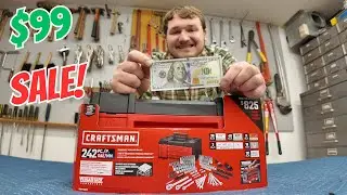 Обзор инструмента - Набор инструментов для механиков CRAFTSMAN VERSASTACK из 242 предметов!