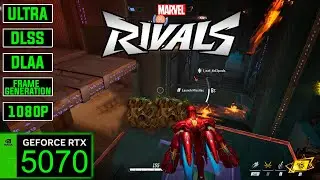 Marvel Rivals : RTX 5070 | Max Settings | Multi Frame Generation | 1080P |