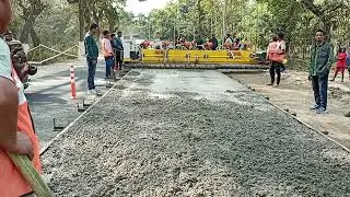 Thin White Topping, Rigid pavement in Road construction. overly on bituminous pavement.