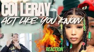 Coi Leray (feat. Shoreline Mafia) - Act Like You Know | GOLD REIGN REACTIONS