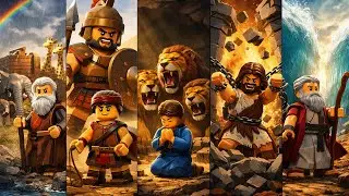 5 Lego Heroes of the Old Testament | Bible Story Ai Animation