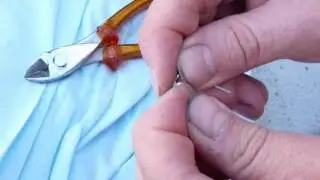 HOW TO REPAIR A FJ 1100 FAIRING WITH PAPER CLIPS 1