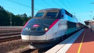 Compil de TGV à Vendôme-Villiers/Loir