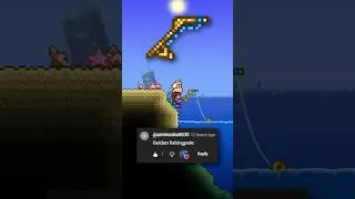 Факты о Террарии, день 344: Золотая удочка #terraria #gaming #shorts @arminasbu8030