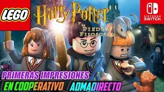 DIRECTO:Lego Harry Potter:La Piedra Filosofal(Nintendo Switch)-&iexcl;Primeras impresiones en cooperativo!