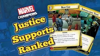 Marvel Champions Justice Support Cards Tier List