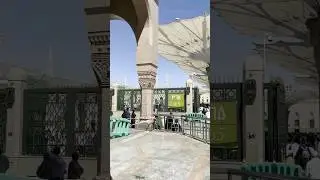 My route 💚 gate 365 | roza Rasool SAW Madina sharif haram pak