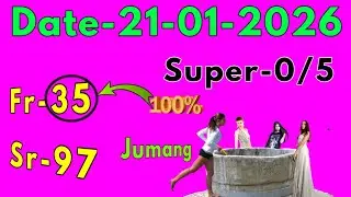 Garo teer Jumang Hit number -January-Date-21-01-2026💯💪