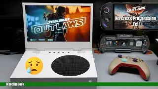 Star Wars Outlaws on Xbox Series S (Cross Progression Not Available Yet)