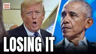 Trump Explodes After Reporter Corners Him on Racist Obama Video