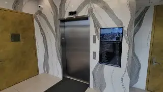 STUPID BUSY but EPIC MOTOR: Dover Hydraulic Elevator @ 2 Lincoln Ave, Rockville Centre, NY